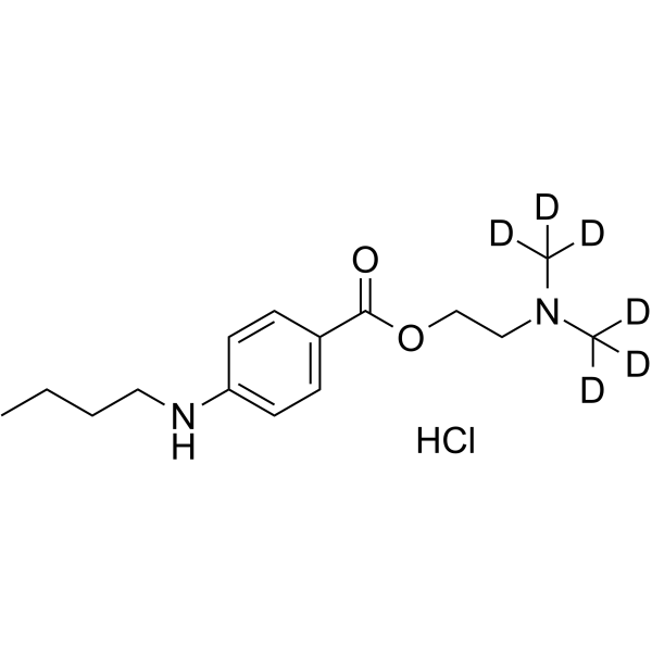 Tetracaine-d6 hydrochloride (Amethocaine-d6 (hydrochloride)) 80404-52-0